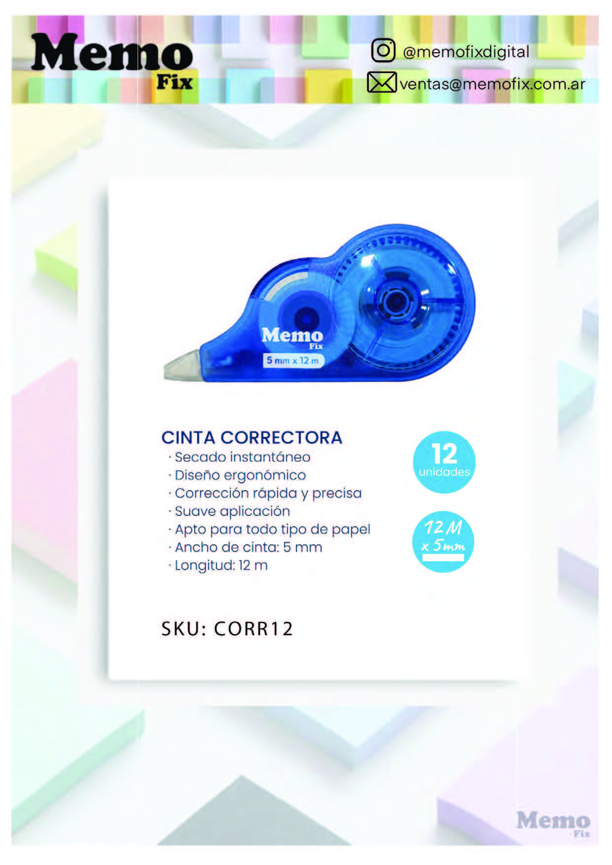 Cinta correctora