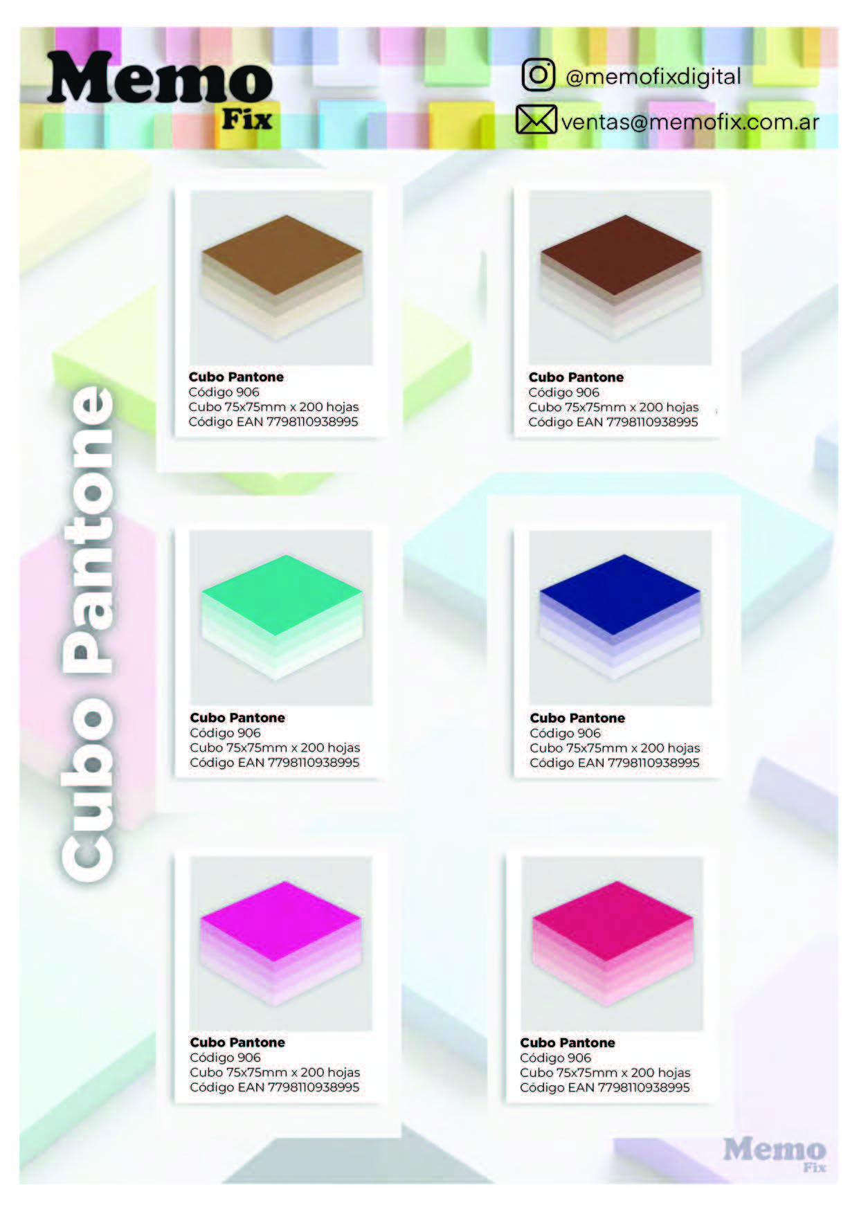 Línea Pantone 1