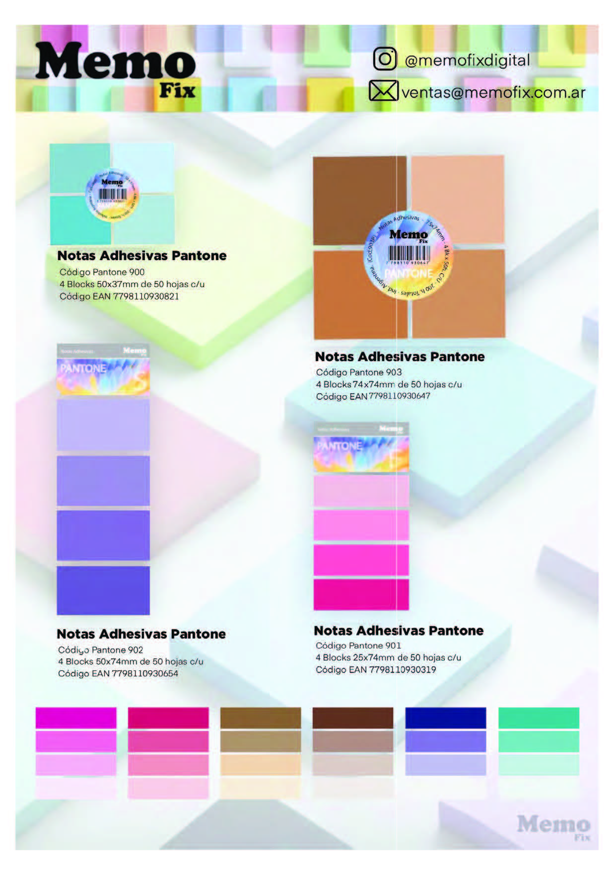Línea Pantone 2
